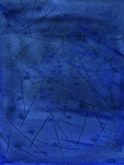 Dark blue background