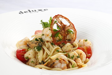 spicy shrimp pasta