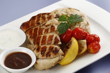 roasted chicken rice