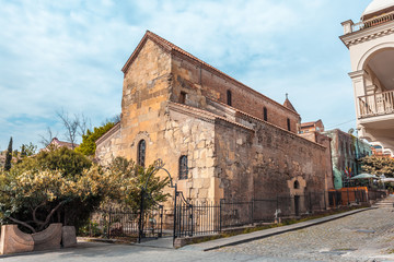 the ancient basilic cathedral of Anchiskhati in Tbilisi, Georgia