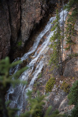 Booth Falls in Vail, Colorado. 