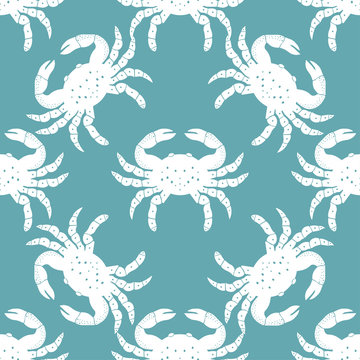 pattern with crabs 2