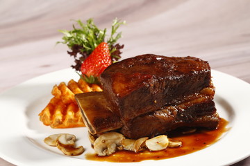 bone in beef steak