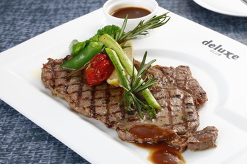 Angus sirloin steak