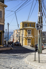 houses and streets at valparaiso hills