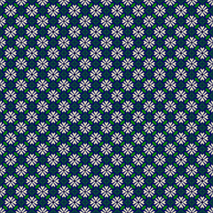 Fototapeta premium Ancient Geometric pattern in repeat. Fabric print. Seamless background, mosaic ornament, ethnic style.