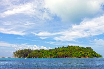Fototapeta na wymiar Bamboo Island, THAILAND.