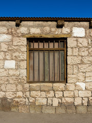 Fototapeta na wymiar stone house in the atacama desert