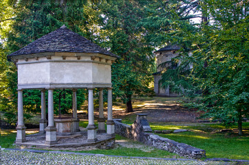 Sacred Mount of Orta Heritage of Humanity. Piedmont, Italy