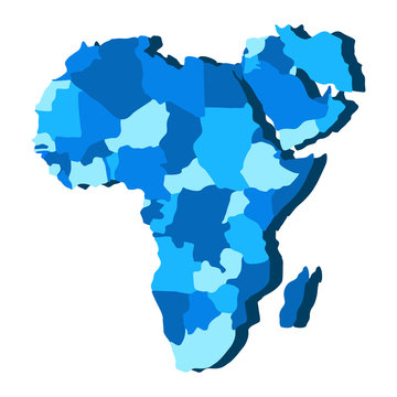 recommend clip art: Political map of Africa