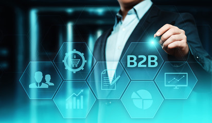 B2B Business Company Commerce Technology Marketing concept
