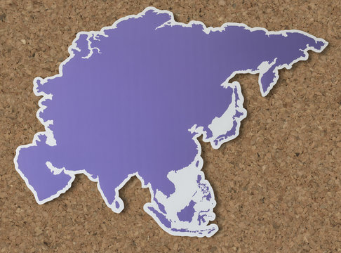 Free blank map of South East Asia