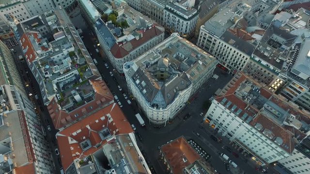 Aerial of Neuer Markt and Stephansplatz