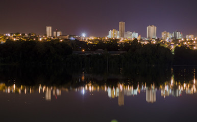 Fototapeta premium City water reflex 