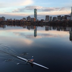 Christmas Day Rower © McBrower