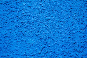Fototapeta na wymiar Cement wall paint blue color at home , background , texture.