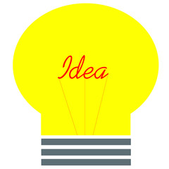 Lamp for idea