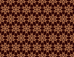 seamless ornament pattern vector illustration