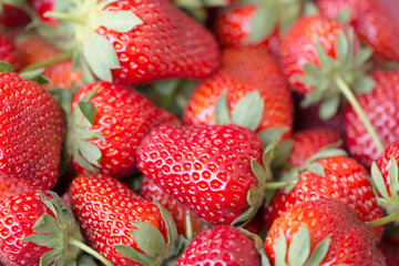 Macro photo of Strawberries