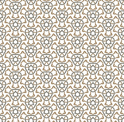 seamless ornament pattern vector illustration