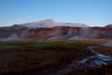 Geysir landscape Iceland