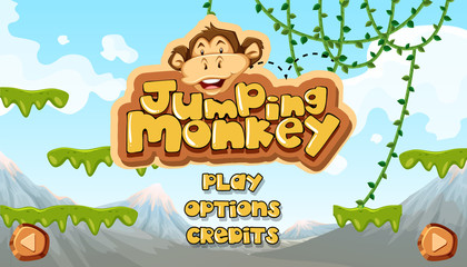 Jumping Monkey Starting Main Template