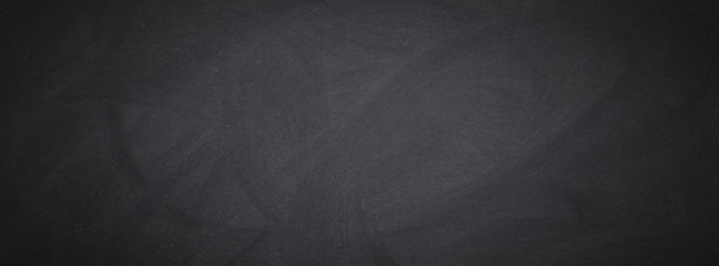 Abstract chalk blackboard with chalk scratch in learning classroom , dimention ratio for facebook cover ready used as background for add text or graphic