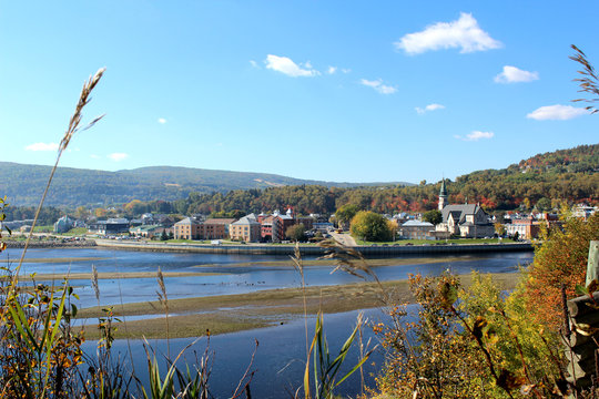 Village de La Malbaie, Qu&eacute;bec, Canada