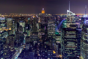 マンハッタンの夜景