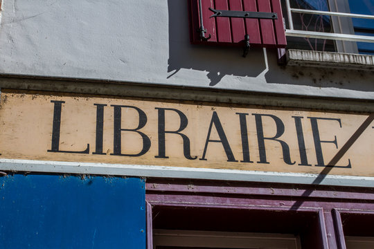 enseigne librairie