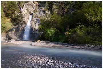 Fotobehang Stamser Wasserfall © Oliver Bacun