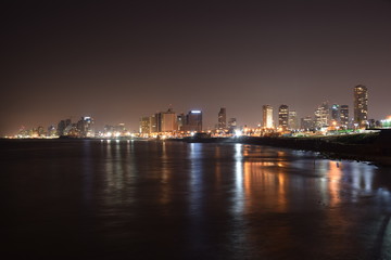 Fototapeta na wymiar Tel Aviv Panorama