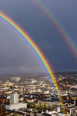 Regenbogen über Wuppertal