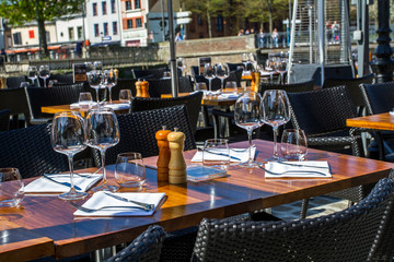 terrasse de restaurant