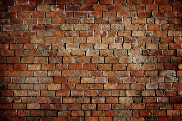 Illustration of brick wall