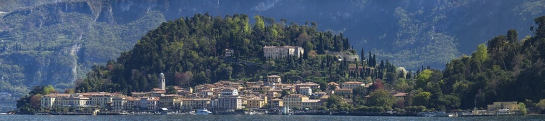 Fototapeta na wymiar Panoramica di Bellagio