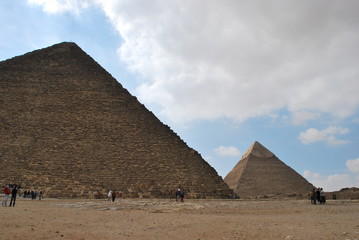 Fototapeta na wymiar Two Pyramids