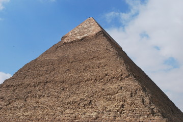 Fototapeta na wymiar Pyramid's Top