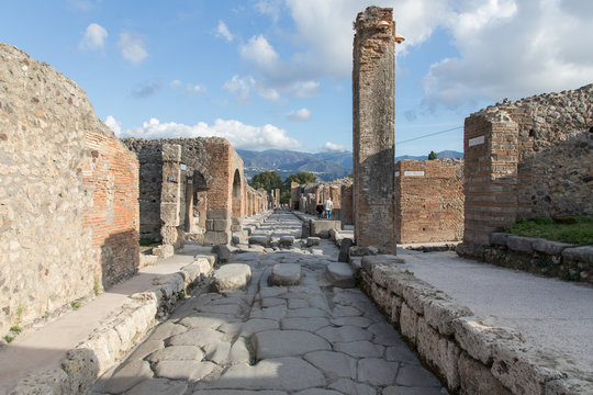 Pompei, Vesuv, Vulkan, Ruinen, Neapel, Italien, Stadt, Antik, Europa