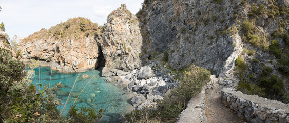 San Nicola Arcella, Maratea, Jesus, Statue, Italien, Süden, Süditalien, Küste, Meer, Wasser, Strand