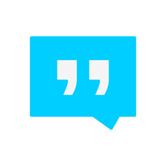 Fototapeta premium Comment service support icon vector flat