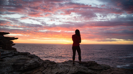 Fototapeta premium Sunrise in shark point