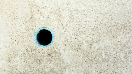 concrete sewer cover - background