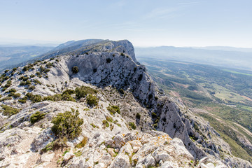the Sainte Victoire mountain