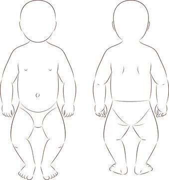 Child Body Shape: Over 13,000 Royalty-Free Licensable Stock Vectors &  Vector Art