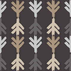 Seamless geometric pattern. The texture of the strips. Brushwork. Scribble texture. Textile rapport. © lazininamarina