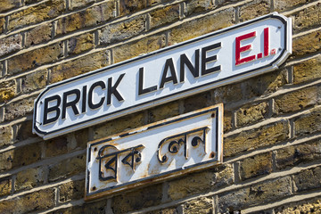 Obraz premium Brick Lane w Londynie