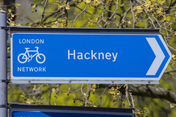 Hackney Sign in London