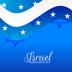 Obraz na płótnie Canvas Israel Independence Day.