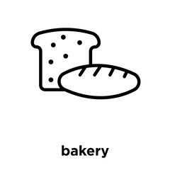 bakery icon isolated on white background